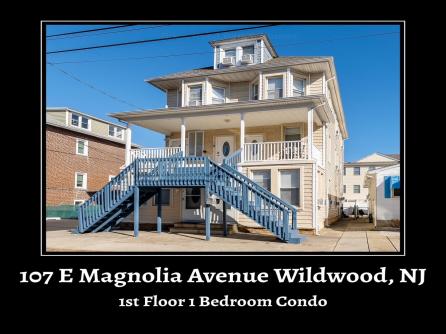 107 Magnolia, Unit 1 Bottom Left, Wildwood, NJ, 08260 Main Picture